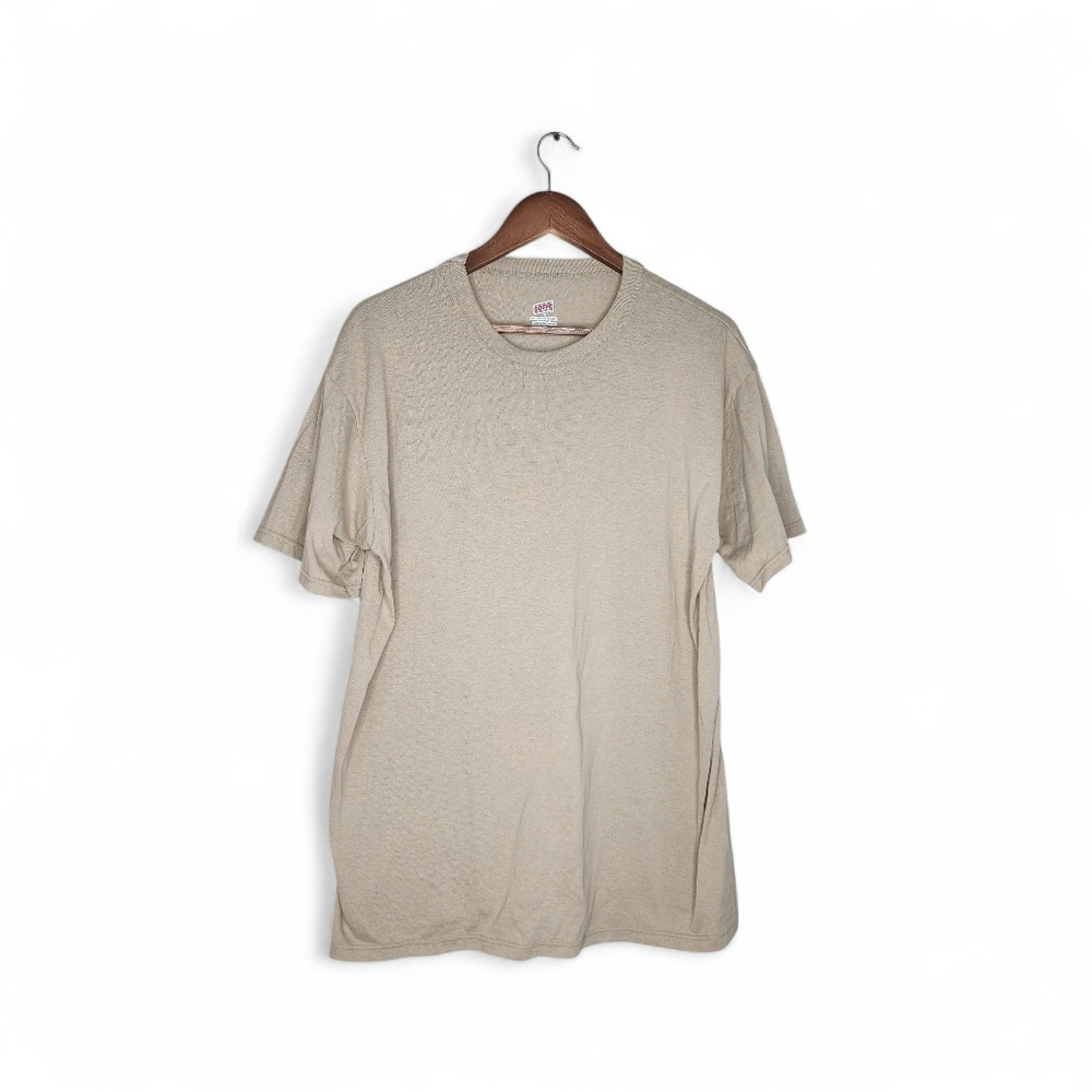 Soffe Military Short Sleeve Tee in Tan